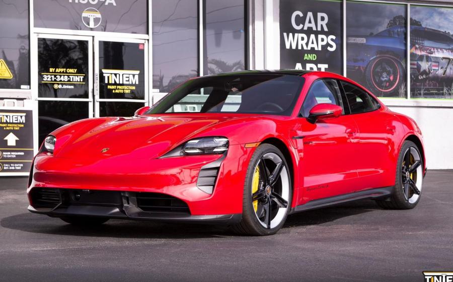 Porsche Taycan Turbo S by MetroWrapz '2020